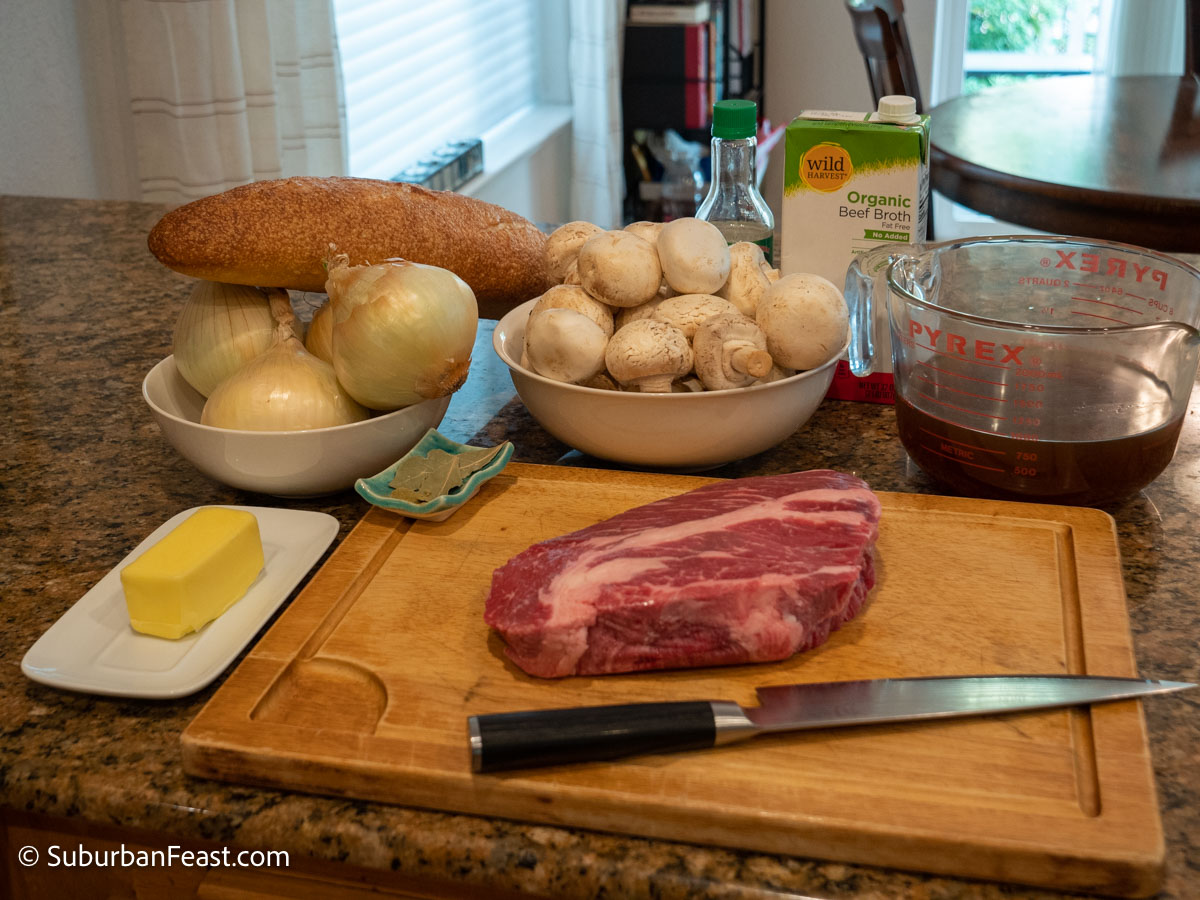 French Onion Stew Ingredients