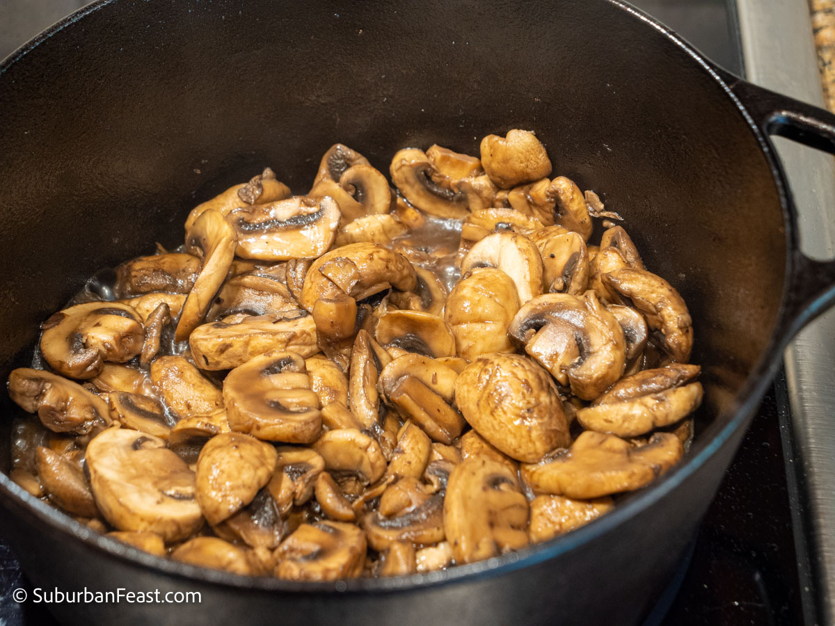 Cooked Mushrooms