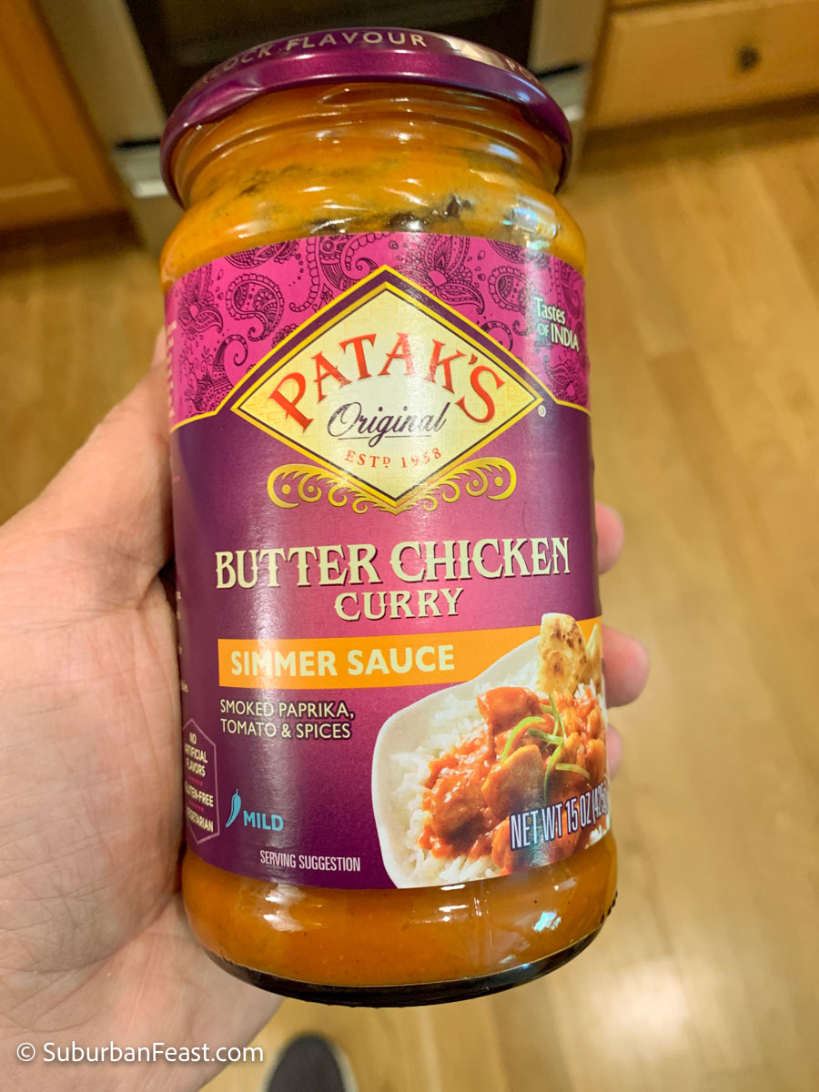 Pataks Butter Chicken Curry Saice
